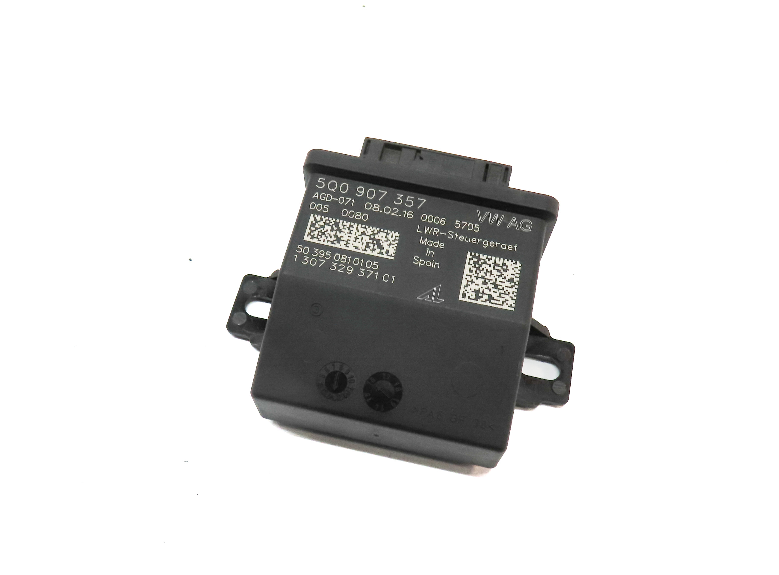 2016 AUDI A3 (8V) HEADLIGHT HEAD LIGHT LAMP RANGE CONTROL MODULE — exact item pictured